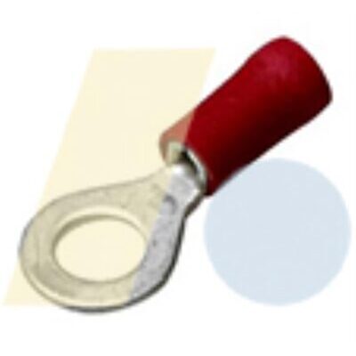 Kabelschuh Ring rot, 6mm
