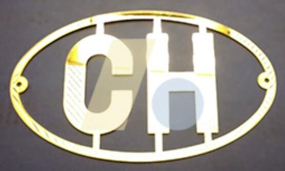 CH-Schild, Chromstahl