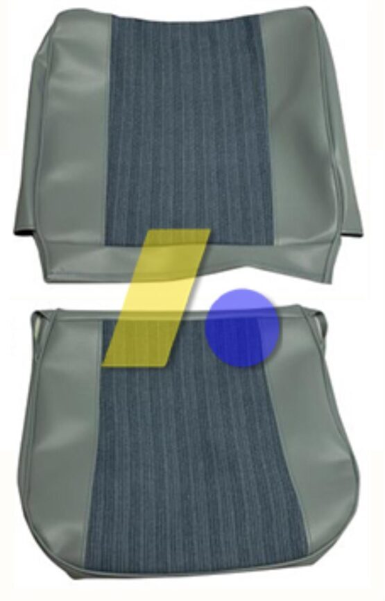 Bezug Sitzkissen/-Rücken v., blau